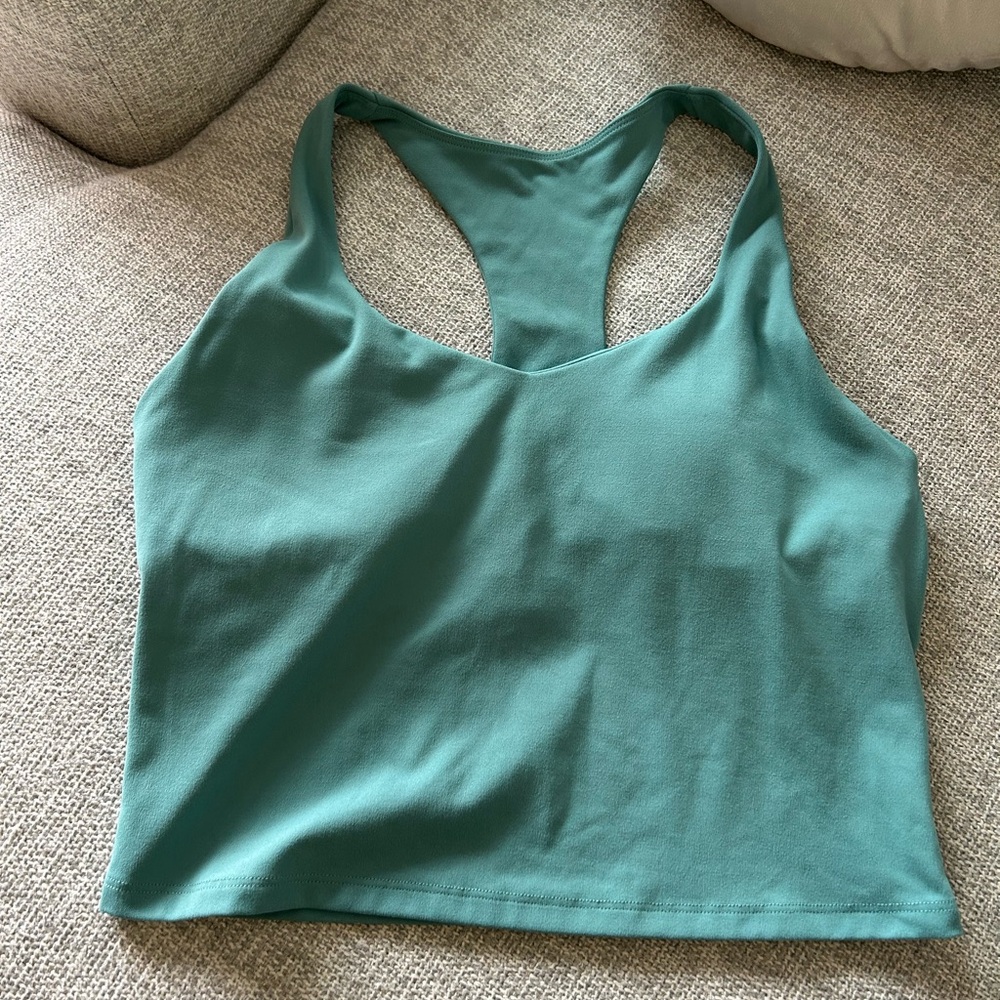 Fabletics Teal Sports Bra